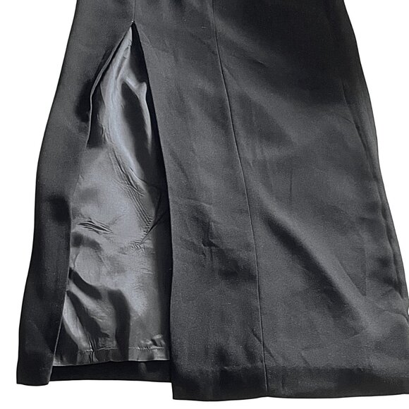 Adrianna Papell Women's Slitted Column Full-Length Elegance Evening Maxi Skirt 8 - Picture 9 of 10